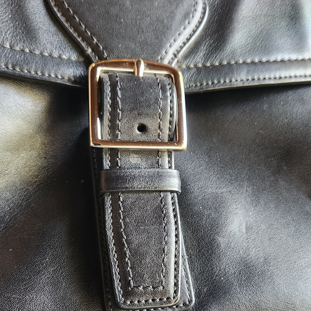 Coach Black Leather Men's Briefcase - Picture 8 of 10